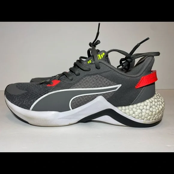 Puma Hybrid NX Ozone Running Shoes Black and White Size 8 Buy Puma Boys Hybrid Nx Ozone Jr Black White Running Shoe-4  main image 2